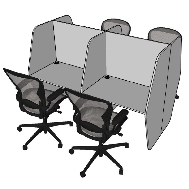 Стіл для кол-центру 10