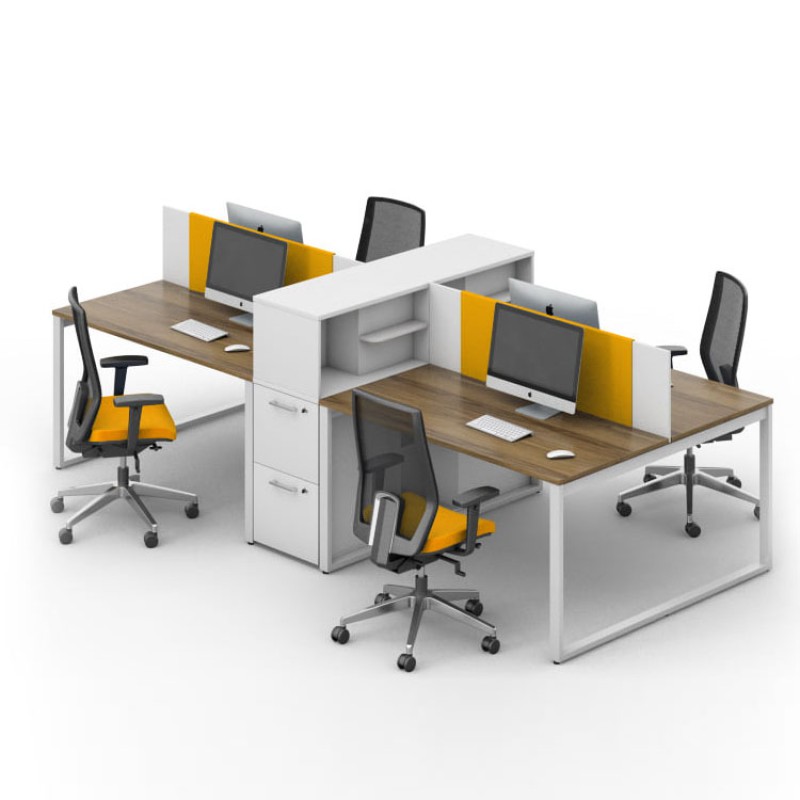 Столи з перегородками (комплект) Джет 4